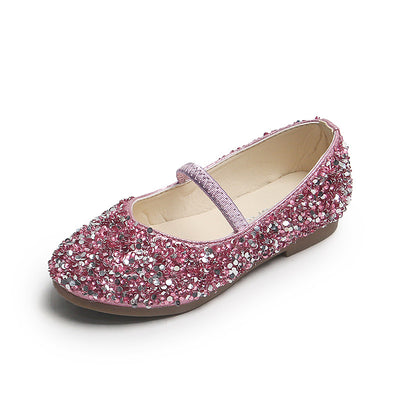 Zapatos de Fiesta para Niñas con Lentejuelas y Punta de Cristal - Image 7