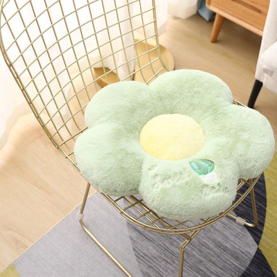 Cojín Floral Premium para Silla, Escritorio y Tatami