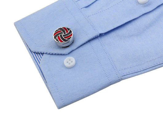 Gemelos de Acero Blanco Electrochapado para Camisa Ejecutiva - Estilo Profesional Premium - Image 6