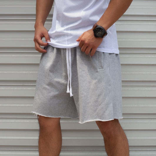 Pantalones Deportivos Deshilachados de Cinco Puntos Tendencia - Image 13