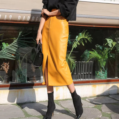 Falda Midi Cintura Alta Estilizadora - Image 12