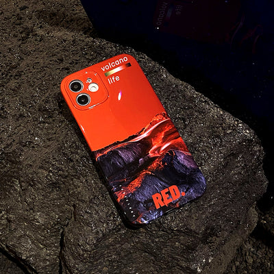 Funda iPhone 12 Clory Original Volcano Rojo - Protección Premium - Image 3