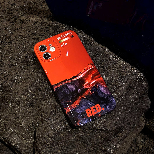 Funda iPhone 12 Clory Original Volcano Rojo - Protección Premium - Image 3