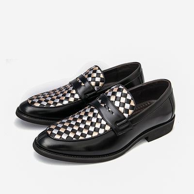 Zapatos de Cuero Casual con Punta Afilada para Hombre - Image 5