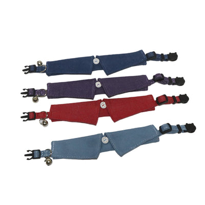 Collar Denim para Gatos - Diseño Moderno y Cómodo