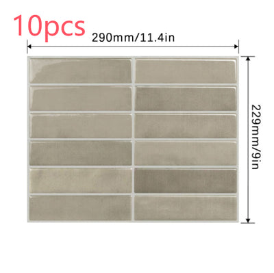 Adhesivo de Pared 3D Estéreo Resistente al Agua y Calor - Papel Tapiz Autoadhesivo para Cocina y Baño - Image 40