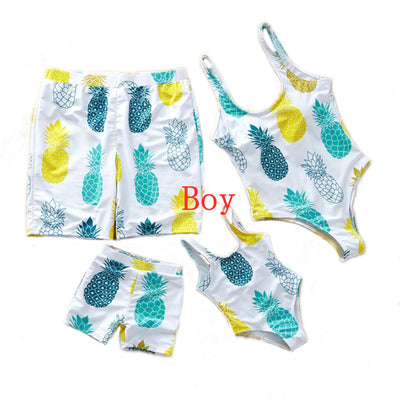 Traje de Baño a Juego para Padres e Hijos - Diseño Moderno Playa - Image 7