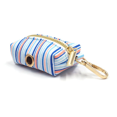 Set de Arnés Pecho y Espalda con Estampado Rayas + Bolsas Desechables para Mascotas