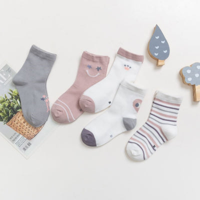 Calcetines Cálidos de Algodón para Niños y Niñas - Image 25