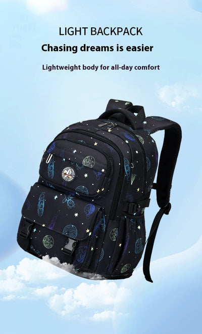 Mochila Escolar Cielo Estrellado - Diseño Moderno para Primaria y Secundaria - Image 15