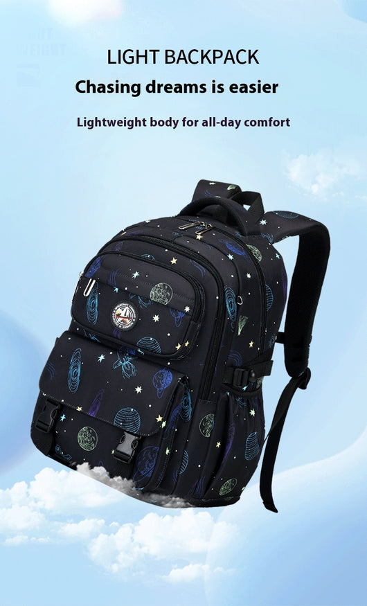 Mochila Escolar Cielo Estrellado - Diseño Moderno para Primaria y Secundaria - Image 15