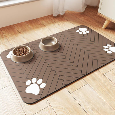 Tapete Absorbente de Tierra de Diatomeas para Comedero de Mascotas - Image 8