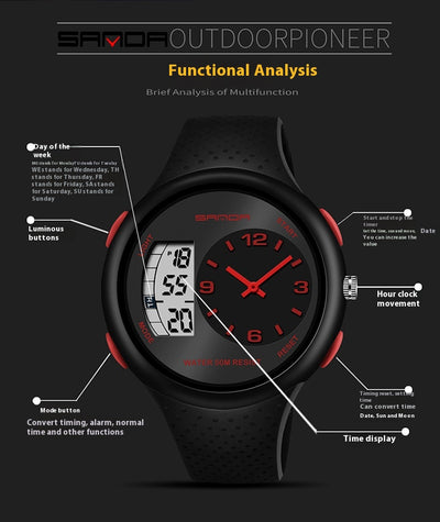 Reloj Deportivo Multifunción Impermeable con Luz Nocturna - Image 15