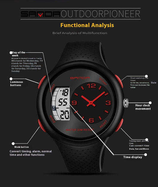 Reloj Deportivo Multifunción Impermeable con Luz Nocturna - Image 15
