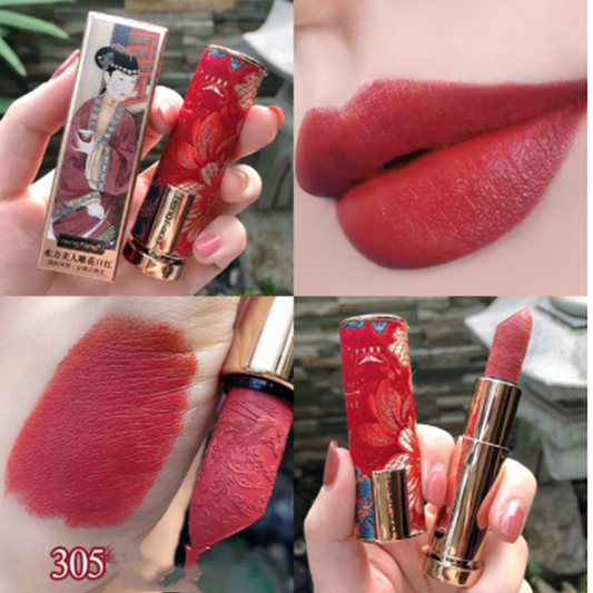 Set de Labiales Tallados Estilo Chino Mate Hidratante - Image 2