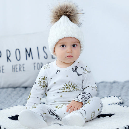 Enterizo de Gorro para Bebé - Traje de Gateo Cómodo