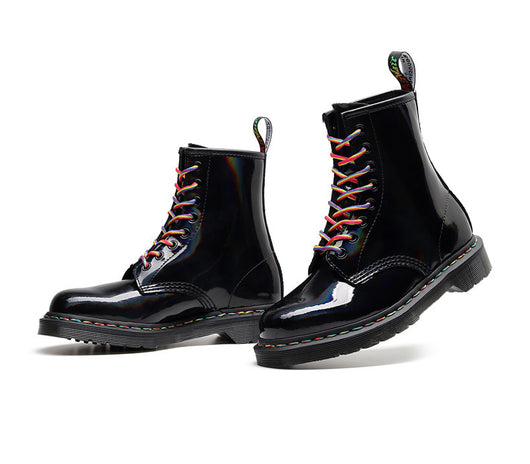 Botas Militares Mujer Caña Alta con Espejo Láser - Image 11