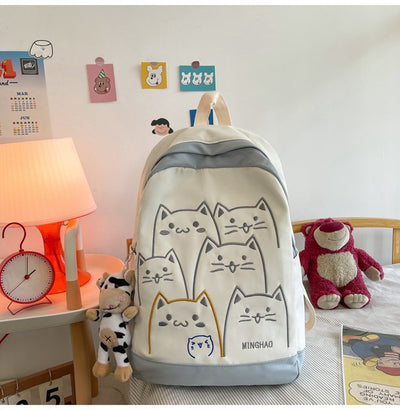 Mochila Escolar Estilo Coreano para Secundaria - Image 17