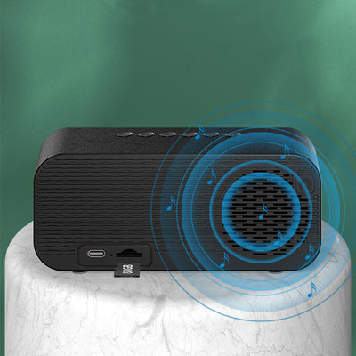 Reloj Despertador Bluetooth con Parlante LED y Reproductor de Música - Image 5