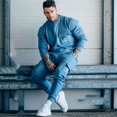 Traje Deportivo Casual con Detalles Técnicos para Hombre - Image 7