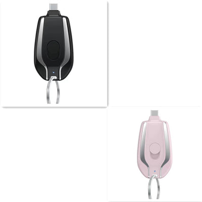 Batería Portátil Inalámbrica con Llavero 1500 mAh - Carga de Emergencia Telescópica - Image 11