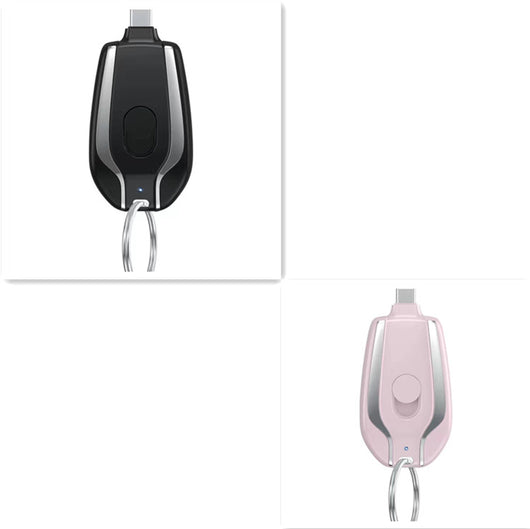 Batería Portátil Inalámbrica con Llavero 1500 mAh - Carga de Emergencia Telescópica - Image 11