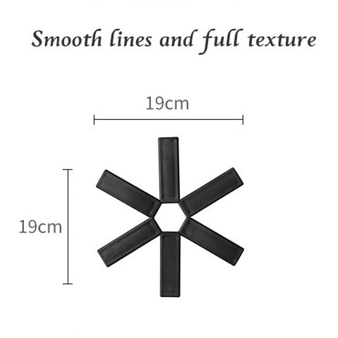 Protector de Sartén Plegable Aislante Térmico Antideslizante Resistente al Calor - Image 12
