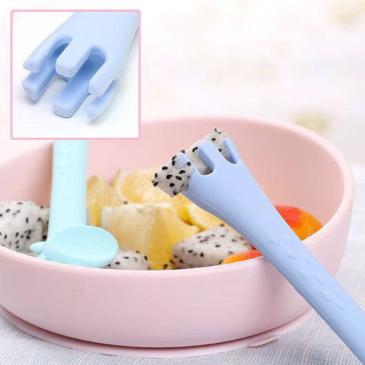 Cuchara de Silicona Suave para Bebé con Diseño Divertido - Image 10