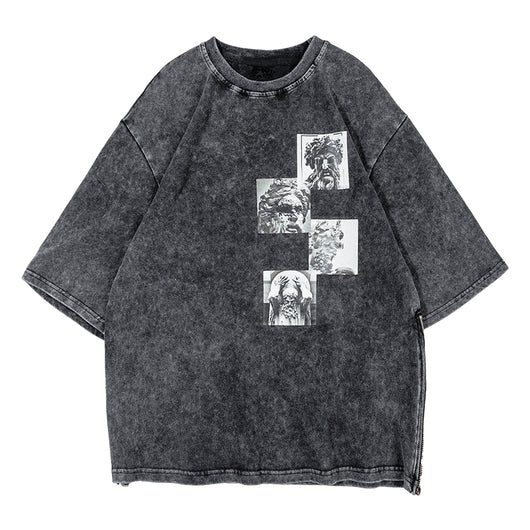 Camiseta Clásica Griega Antigua - Diseño Stone para Hombre - Image 4