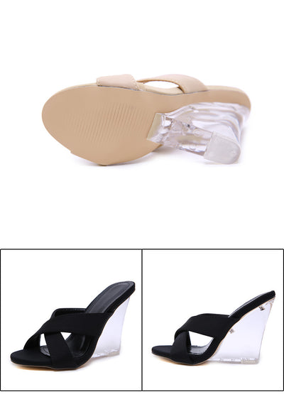 Tacones Altos Fluorescentes de Cristal - Image 13