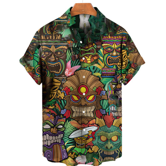 Camisa Estampada para Playa Hombre - Image 25