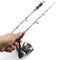 Carrete Giratorio Doble Punta para Pesca en Hielo - Kit Completo