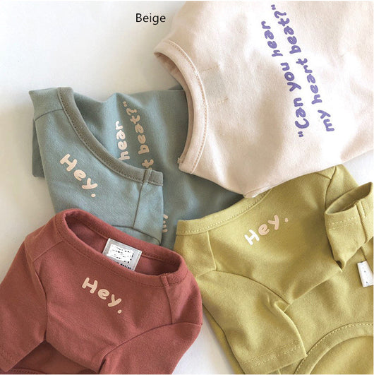 Playera Estampada Casual para Mascotas