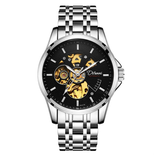 Reloj Automático de Acero Inoxidable con Correa de Moda Hipster - Image 14