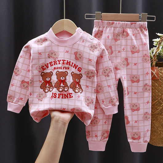 Conjunto de Ropa Interior Infantil Algodón Primavera Otoño - Image 53