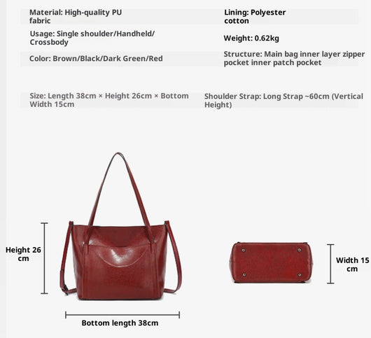 Bolsa Bandolera de Hombro Único - Diseño Moderno para Mujer - Image 10