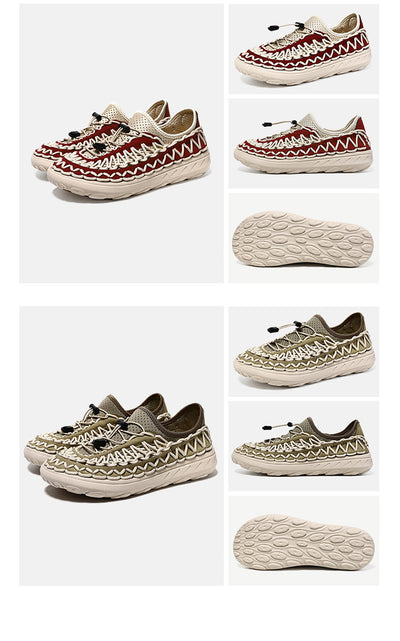 Zapatos Casuales de Malla Transpirable con Diseño Calado para Hombre - Image 12