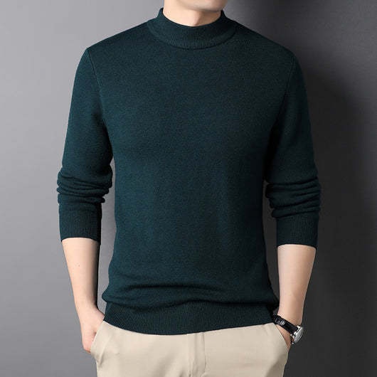 Suéter de Cuello Alto Grueso para Hombre - Image 11