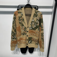 Cardigan Retro Japonés V-Neck para Parejas - Suéter Tejido Casual