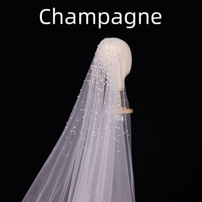 Diadema Nupcial de Perlas Coreana Extralarga - Image 6