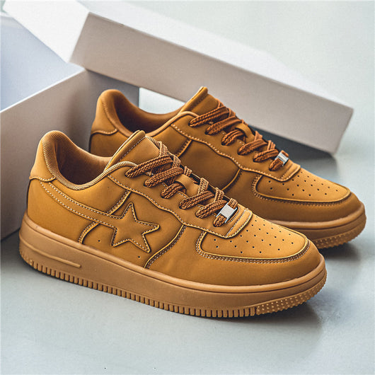 Tenis Blancos Casual con Suela Gruesa para Hombre - Image 4