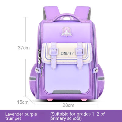 Mochila Escolar Infantil Ligera con Protección de Columna Abierta - Image 7