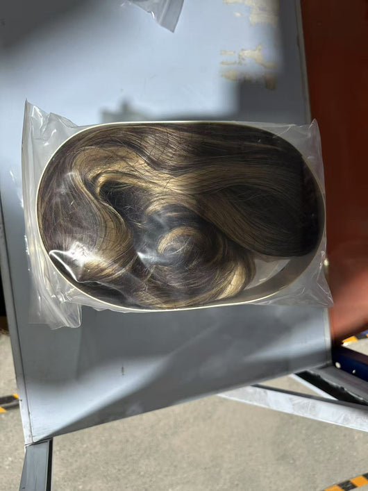 Peluca con Encaje Frontal Ondas Grandes Cabello Rizado Largo Medio para Mujer - Image 13