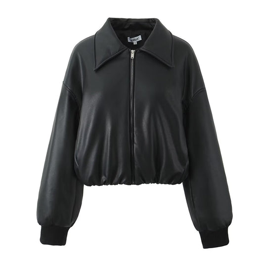 Chaqueta de Cuero PU para Motociclista Estilo Pan - Image 14