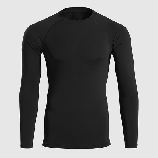Camiseta Deportiva de Manga Larga Elástica de Secado Rápido para Hombre - Image 8
