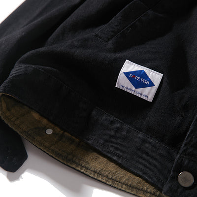 Chaqueta Beisbolera Suelta Unisex Casual Versátil para Hombre - Image 9