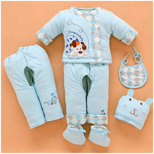 Conjunto de 6 Piezas en Algodón para Recién Nacido - Image 10