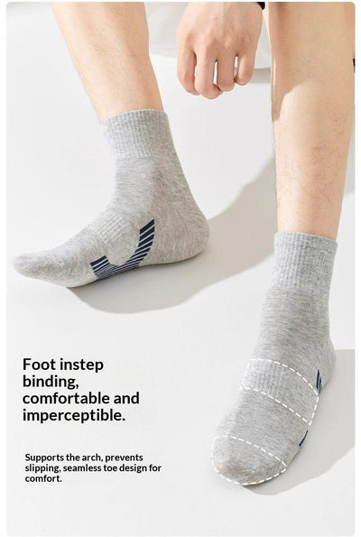 Calcetines Antibacterianos de Algodón Peinado para Hombre - Todo el Año - Image 21
