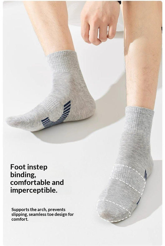 Calcetines Antibacterianos de Algodón Peinado para Hombre - Todo el Año - Image 21