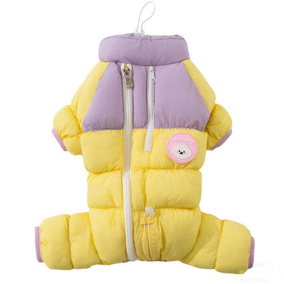 Abrigo Acolchado Premium para Mascotas - Chaqueta Térmica Diseño Osito con Cierre - Image 16